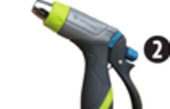 Canadian Tire Yardworks rear-trigger adjustable nozzle with soft grip offer