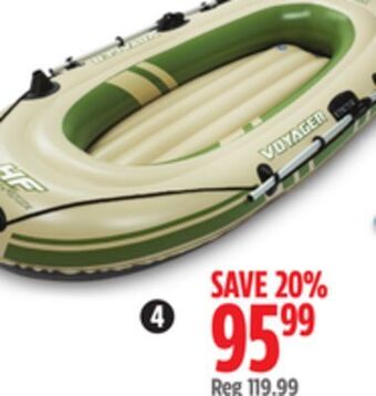Canadian Tire Hydroforce voyager 300 inflatable boat offer