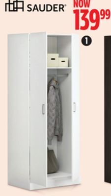 Canadian Tire Sauder 2-door wardrobe offer