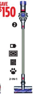 Canadian Tire Dyson v8 animal stick vacuum offer