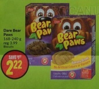 FreshCo Dare Bear Paws 168-240 g offer