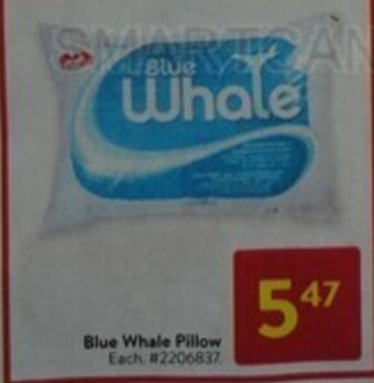 Walmart Blue Whale Pillow offer