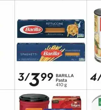 Sobeys BARILLA Pasta 410 g offer