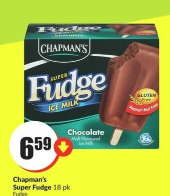 FreshCo Chapman's Super Fudge 18 pk offer