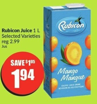 FreshCo Rubicon Juice 1 L offer