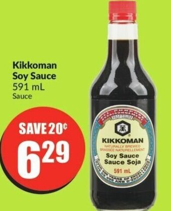 FreshCo Kikkoman Soy Sauce 591 mL offer