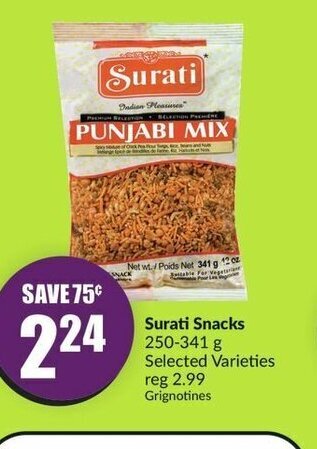 FreshCo Surati Snacks 250-341 g offer