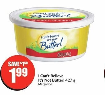 FreshCo I Can't Believe It's Not Butter! 427 g offer