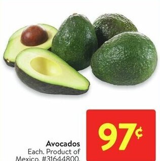 Walmart Avocados offer