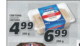 IGA CRETONS LAFLEUR CRETONS 200 g offer