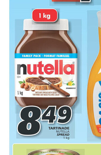 IGA TARTINADE NUTELLA SPREAD 1 kg offer