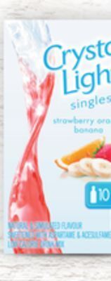 Walmart Crystal light liquid drink mix offer
