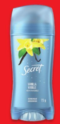 Walmart Secret antiperspirant 73 g offer