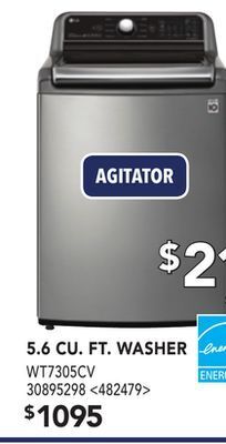 Lowe's Lg 5.6 cu. ft. washer offer