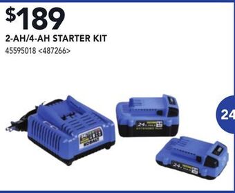 Lowe's Kobalt 2-ah/4-ah starter kit offer