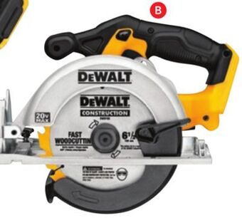 Lowe's Dewalt circular saw offer