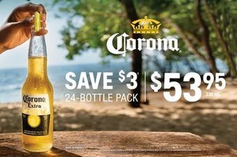 The Beer Store Corona 24-bottle pack offer