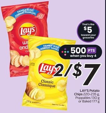 Sobeys Lay's potato chips offer