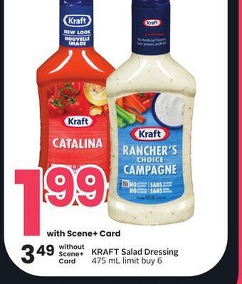 Sobeys Kraft salad dressing offer
