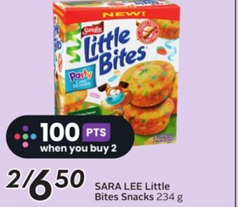 Sobeys Sara lee little bites snacks offer