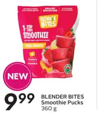 Sobeys Blender bites smoothie pucks offer