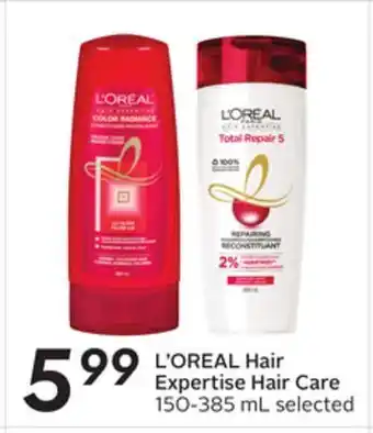 Sobeys L'oreal hair expertise hair care offer