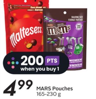 Sobeys Mars pouches offer