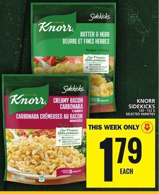 Food Basics Knorr sidekicks offer