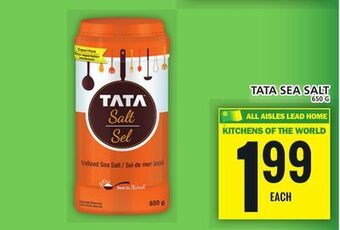 Food Basics Tata sea salt offer
