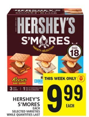 Food Basics Hershey's s'mores offer