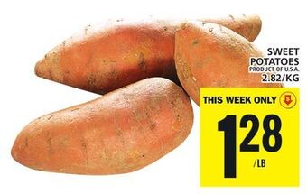 Food Basics Sweet potatoes offer