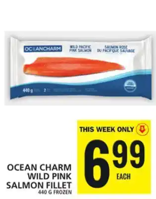 Food Basics Ocean charm wild pink salmon fillet offer