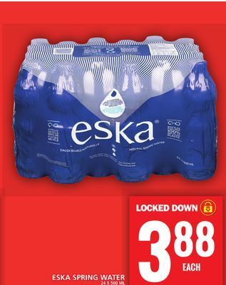 Food Basics Eska spring water offer