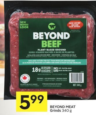 Foodland Beyond meat grinds 340 g offer
