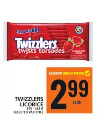 Food Basics Twizzlers licorice offer