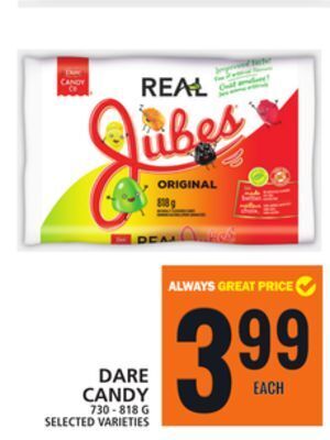 Food Basics Dare candy offer