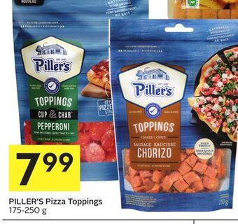 Foodland Piller's pizza toppings 175-250 g offer