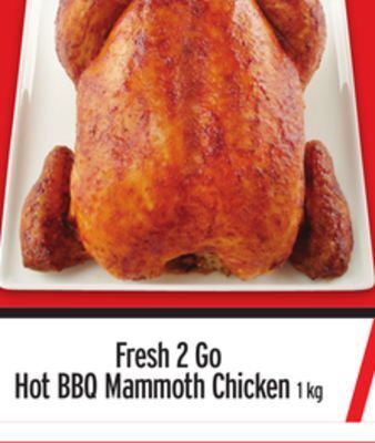Metro Fresh 2 go hot bbq mammoth chicken offer
