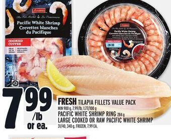 Metro Fresh tilapia fillets value pack offer