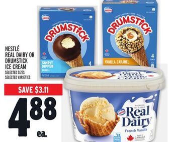 Metro Nestlé real dairy or drumstick ice cream offer