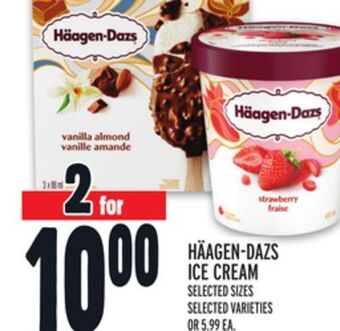 Metro Häagen-dazs ice cream offer