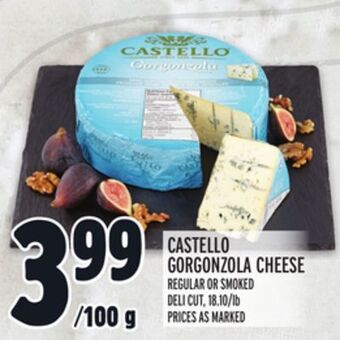 Metro Castello gorgonzola cheese offer