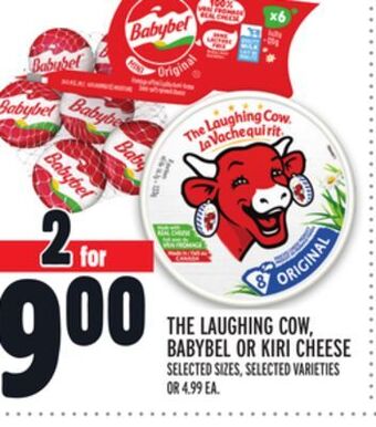 Metro The laughing cow, babybel or kiri cheese offer