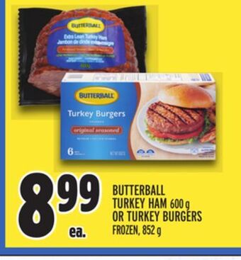 Metro Butterball turkey ham offer