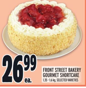 Metro Front street bakery gourmet shortcake offer