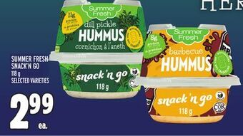 Metro Summer fresh snack'n go offer