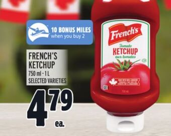 Metro French's ketchup offer