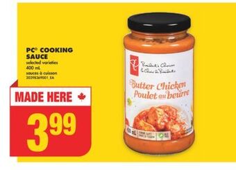No Frills Pc® cooking sauce, 400 ml offer