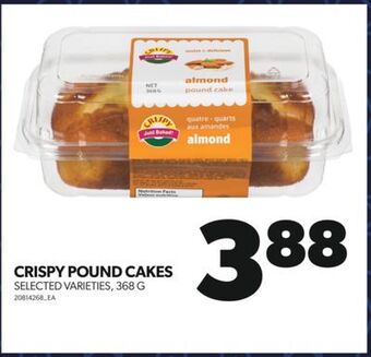 Real Canadian Superstore Crispy pound cakes, 368 g offer