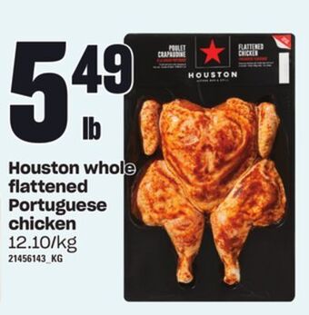 Loblaws Houston whole flattened portuguese chicken offer